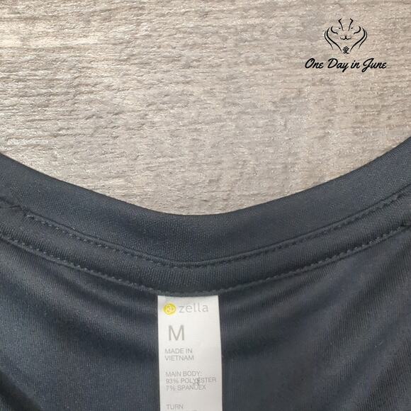 Zella Sleeveless Drawstring Jumpsuit Size M - Picture 4 of 6